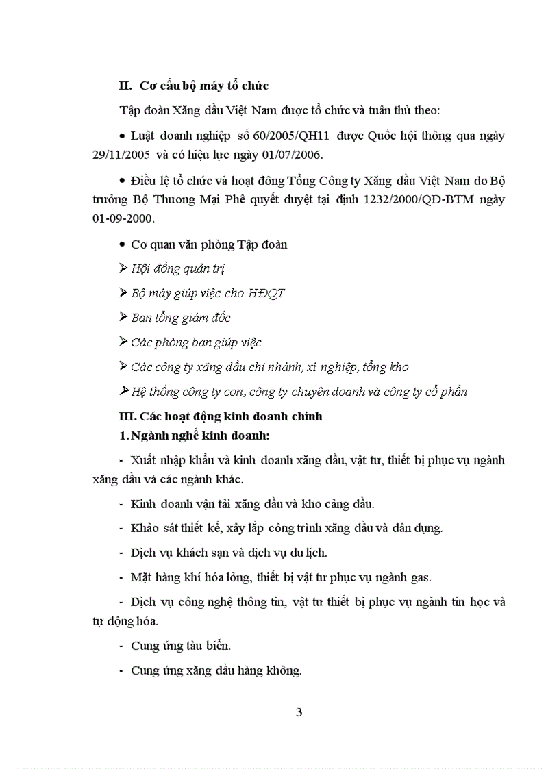 image for page Báo cáo thực tập tổng hợp tại Tập đoàn Xăng dầu Việt Nam Petrolimex