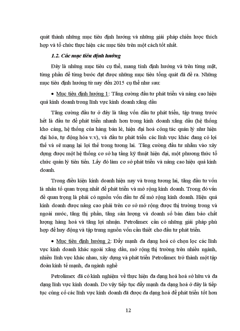 image for page Báo cáo thực tập tổng hợp tại Tập đoàn Xăng dầu Việt Nam Petrolimex