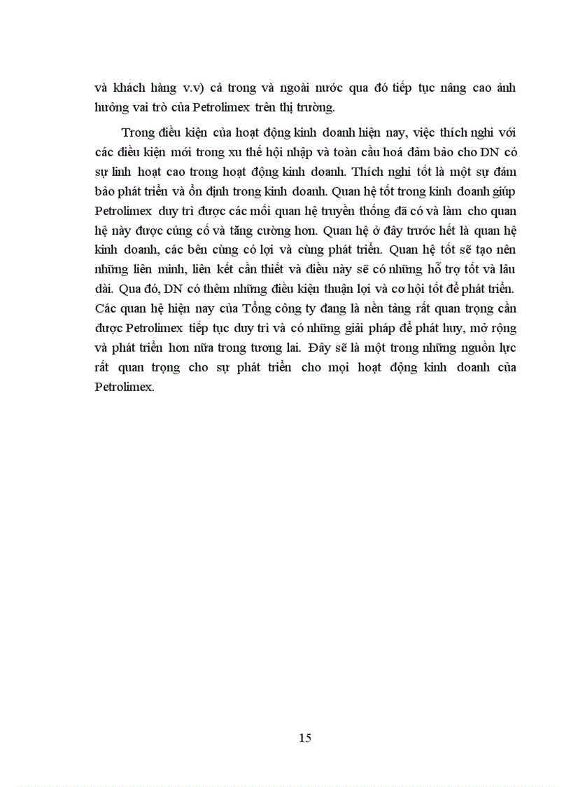 image for page Báo cáo thực tập tổng hợp tại Tập đoàn Xăng dầu Việt Nam Petrolimex