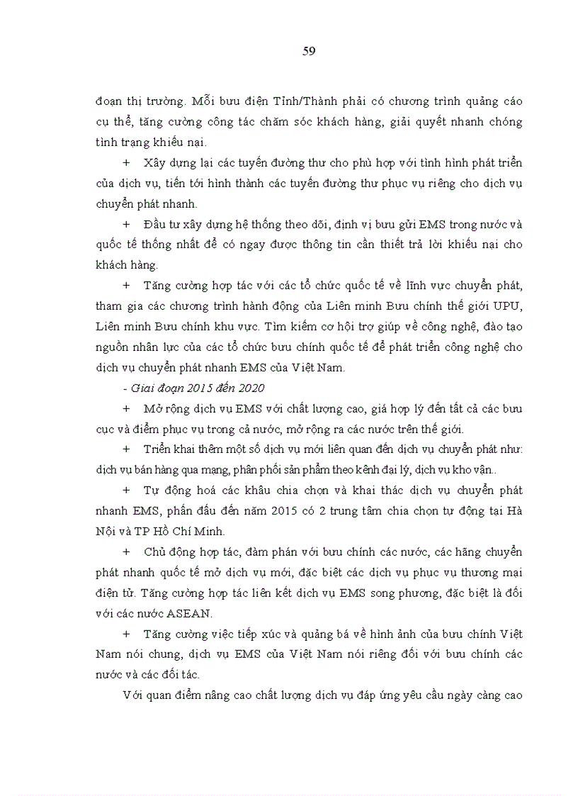 image for page Giải pháp nâng cao chất lượng dịch vụ chuyển phát nhanh của Công ty Cổ phần Chuyển Phát nhanh Bưu điện