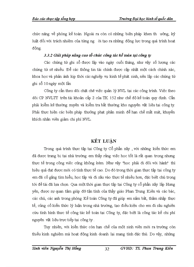 image for page Một số đánh giá về tình hình tổ chức hạch toán kế toán tại công ty cổ phần xây lắp Hưng Yên 1