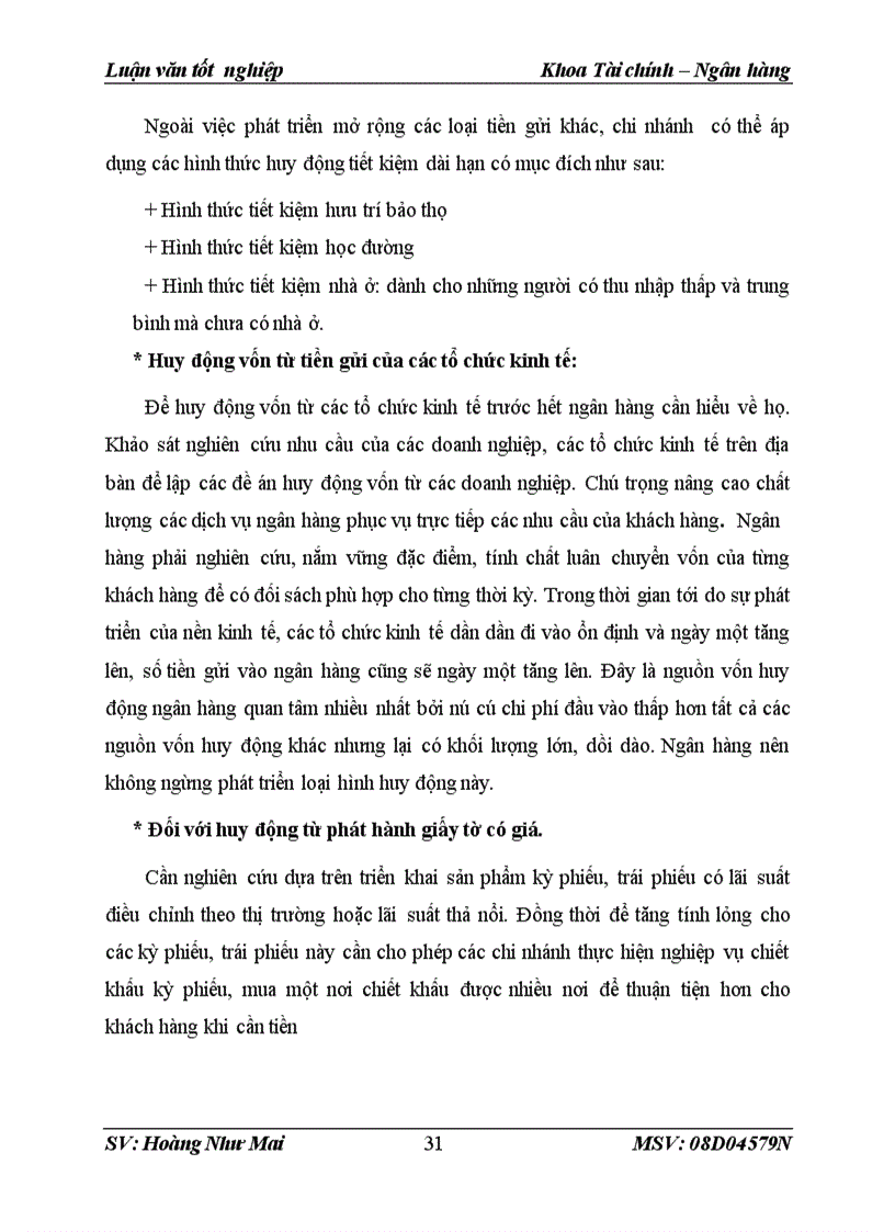image for page Một số giải pháp nâng cao hiệu quả huy động vốn tại NHNo PTNT chi nhánh Láng Hạ