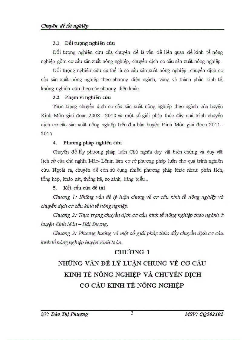 image for page Thực trạng chuyển dịch cơ cấu kinh tế nông nghiệp theo ngành ở huyện kinh môn hải dương