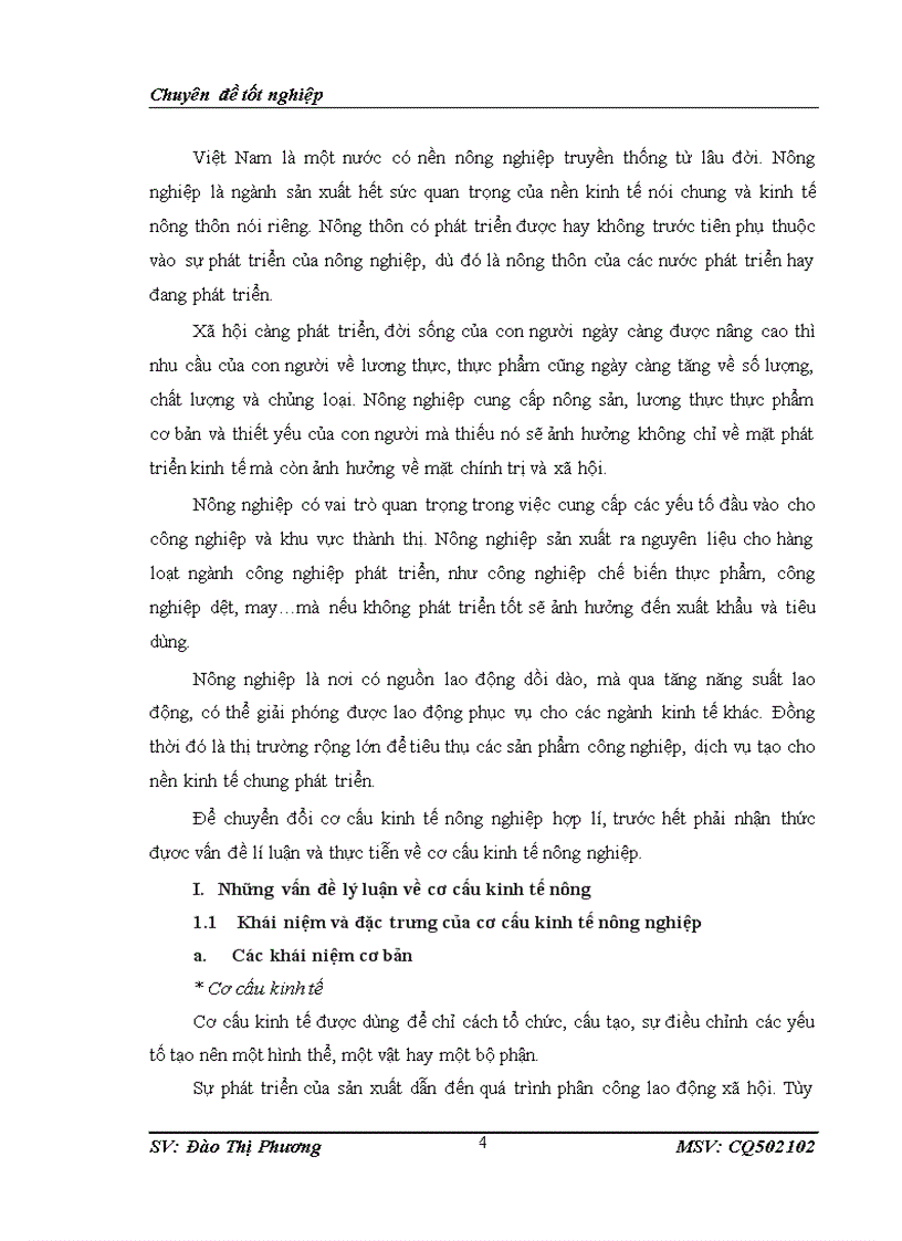 image for page Thực trạng chuyển dịch cơ cấu kinh tế nông nghiệp theo ngành ở huyện kinh môn hải dương