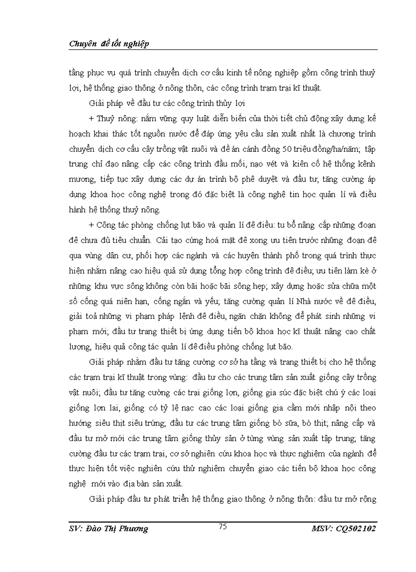 image for page Thực trạng chuyển dịch cơ cấu kinh tế nông nghiệp theo ngành ở huyện kinh môn hải dương