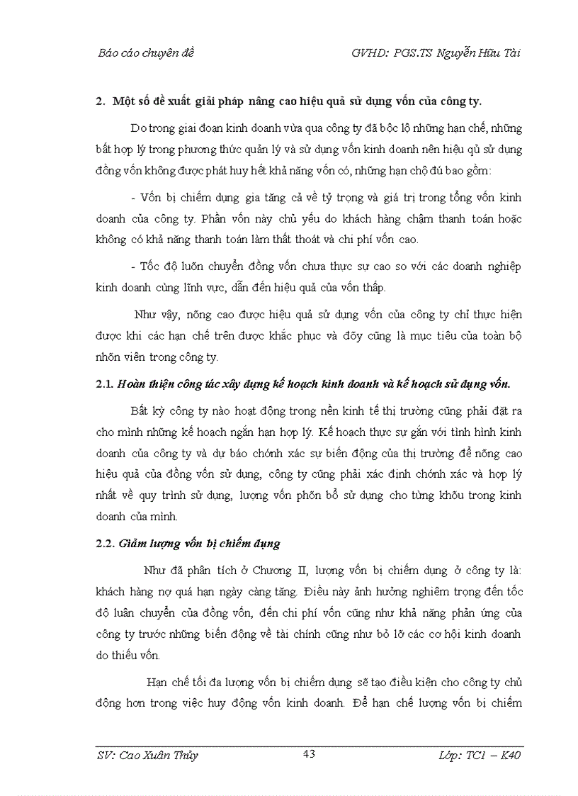 image for page Một số giải pháp nâng cao hiệu quả sử dụng vốn tại Công ty TNHH Thương Mại và Du Lịch Tuấn Minh
