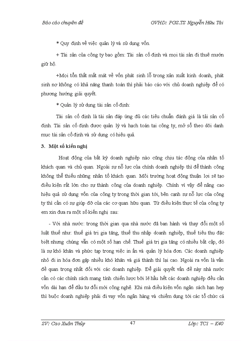 image for page Một số giải pháp nâng cao hiệu quả sử dụng vốn tại Công ty TNHH Thương Mại và Du Lịch Tuấn Minh