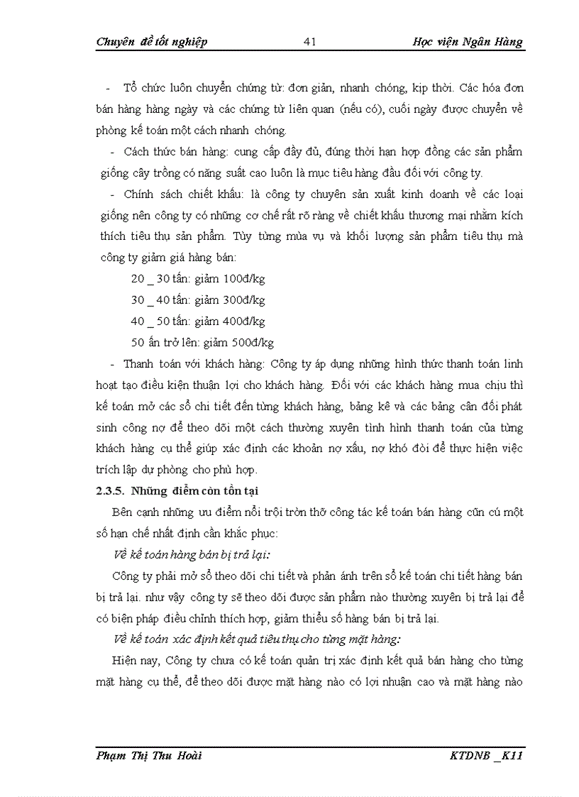 image for page Kế toán tiêu thụ thành phẩm và xác định kết quả tiêu thụ thánh phẩm tại công ty Cổ phần Giống cây trồng Trung Ương 1