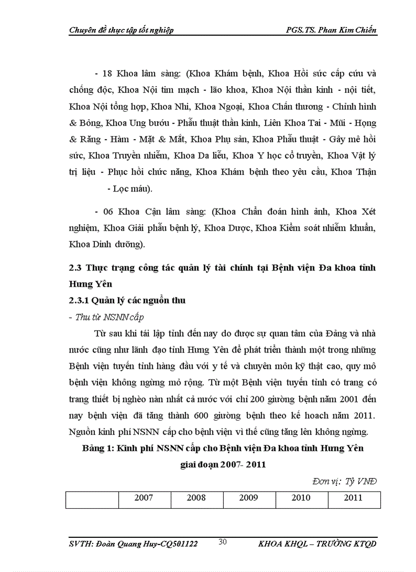 image for page Thực trạng và giải pháp công tác quản lý tài chính tại Bệnh viện Đa khoa tỉnh Hưng Yên giai đoạn 2008 201