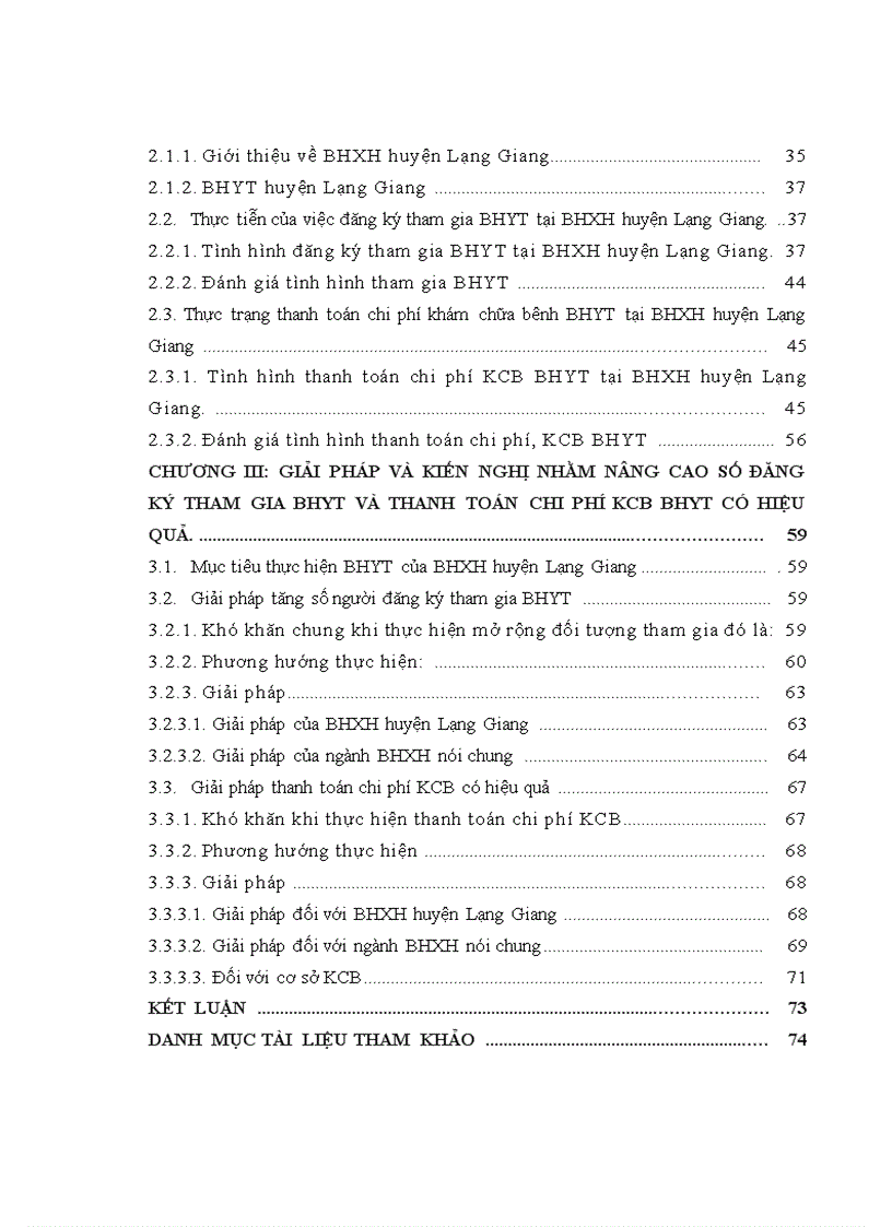 image for page Thực trạng đăng ký tham gia và thanh toán chi phí KCB BHYT tại BHXH huyện Lạng Giang