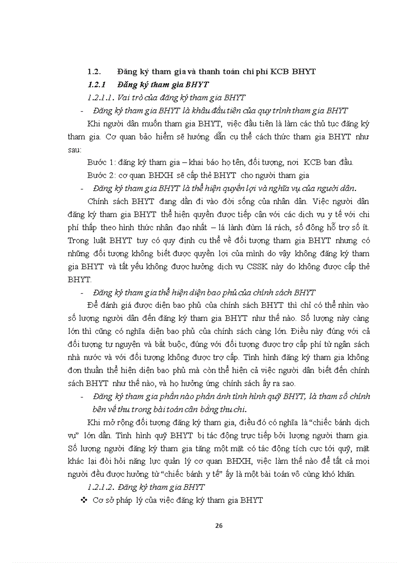 image for page Thực trạng đăng ký tham gia và thanh toán chi phí KCB BHYT tại BHXH huyện Lạng Giang