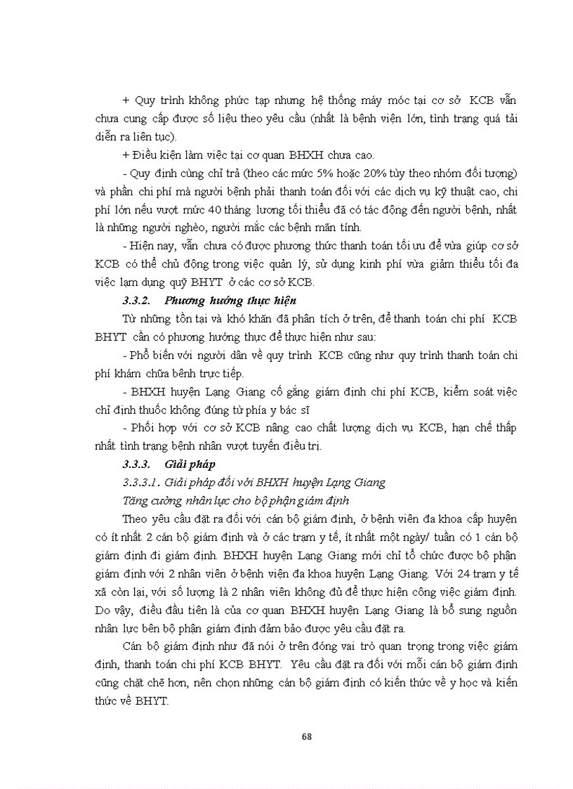 image for page Thực trạng đăng ký tham gia và thanh toán chi phí KCB BHYT tại BHXH huyện Lạng Giang