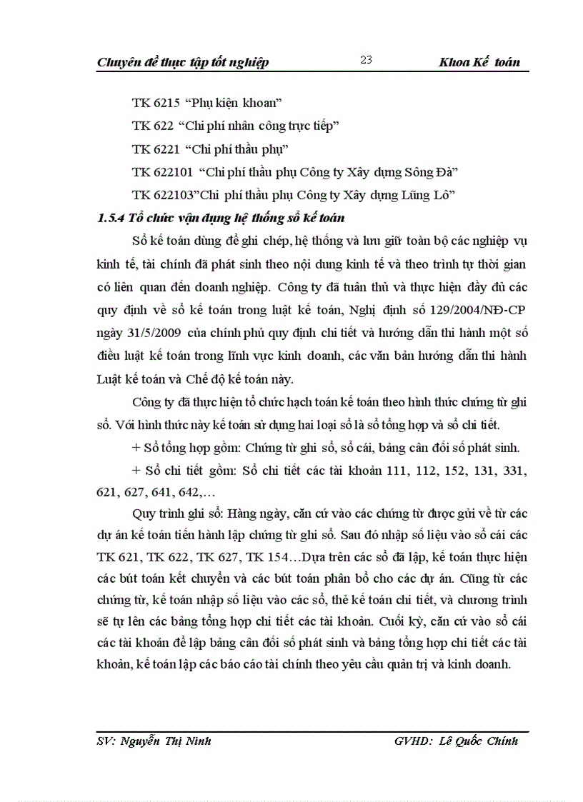 image for page Hoàn thiện kế toán chi phí sản xuất và tính giá thành sản phẩm xây lắp tại Công ty cổ phần đầu tư và xây dựng Thành Nam