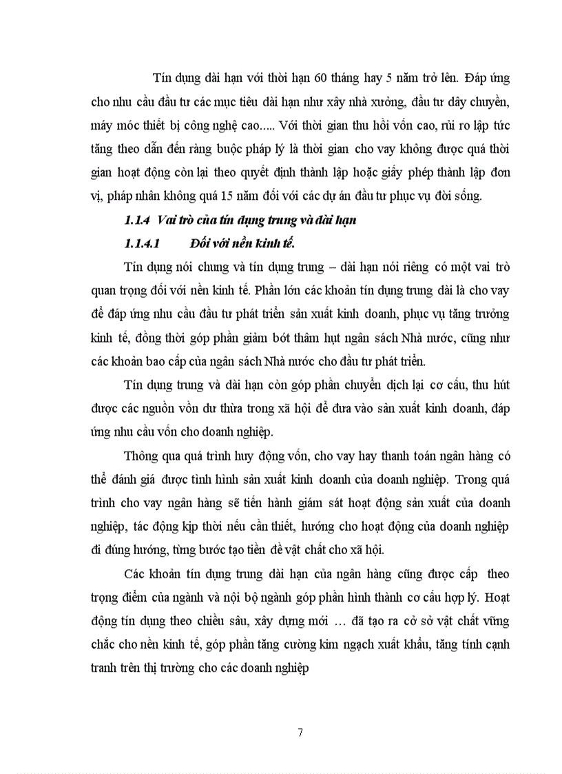 image for page Nâng cao chất lượng tín dụng trung và dài hạn tại ngân hàng nông nghiệp và phát triển nông thôn chi nhánh Hồng Lĩnh Hà Tĩnh