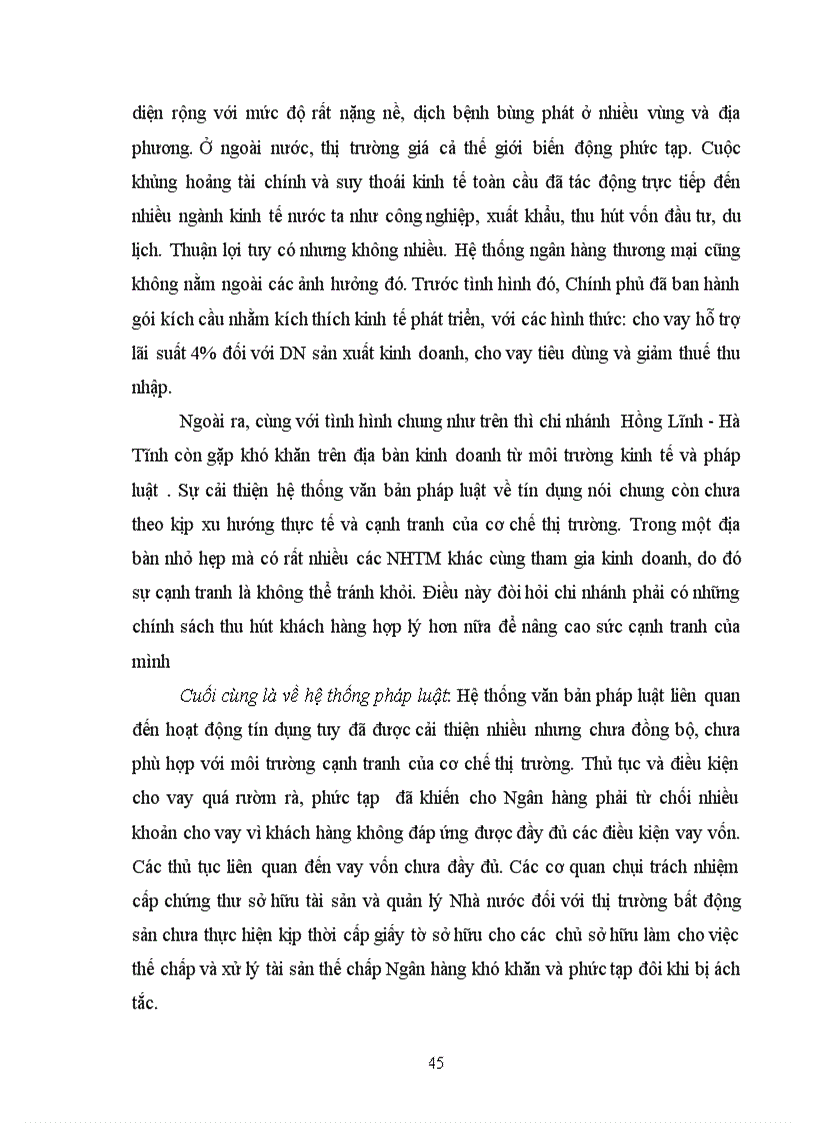 image for page Nâng cao chất lượng tín dụng trung và dài hạn tại ngân hàng nông nghiệp và phát triển nông thôn chi nhánh Hồng Lĩnh Hà Tĩnh
