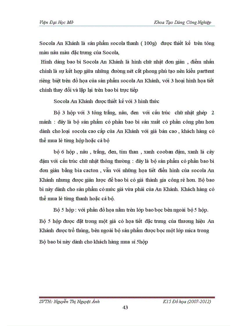 image for page Thiết kế Logo thương hiệu cùng bộ nhận diện thương hiệu cho Công ty TNHH An Khánh và bộ bao bì sản phẩm Socola