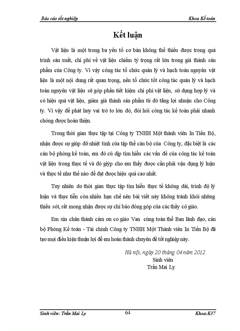 image for page Kế toán Nguyên liệu vật liệu tại Công ty TNHH Một thành viên In Tiến Bộ 1