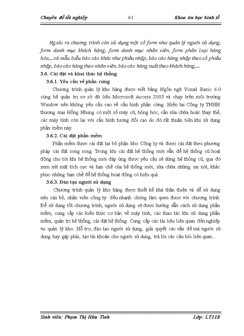 image for page Xây dựng phần mềm quản lý kho tại công ty TNHH Thương mại Hồng Nhung