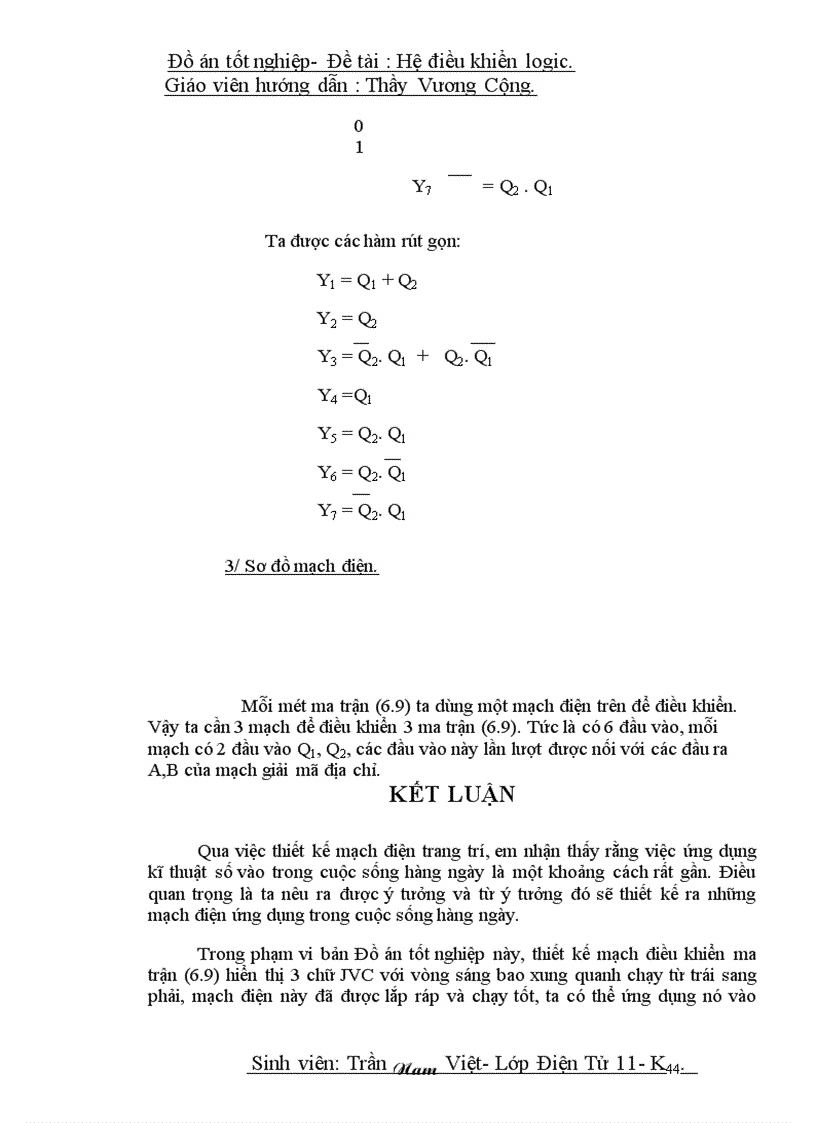 image for page Thiết kế mạch điều khiển ma trận 6 9 hiển thị 3 chữ số JVC với vòng sáng bao xung quanh chạy từ trái sang phải