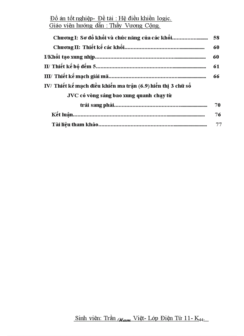 image for page Thiết kế mạch điều khiển ma trận 6 9 hiển thị 3 chữ số JVC với vòng sáng bao xung quanh chạy từ trái sang phải