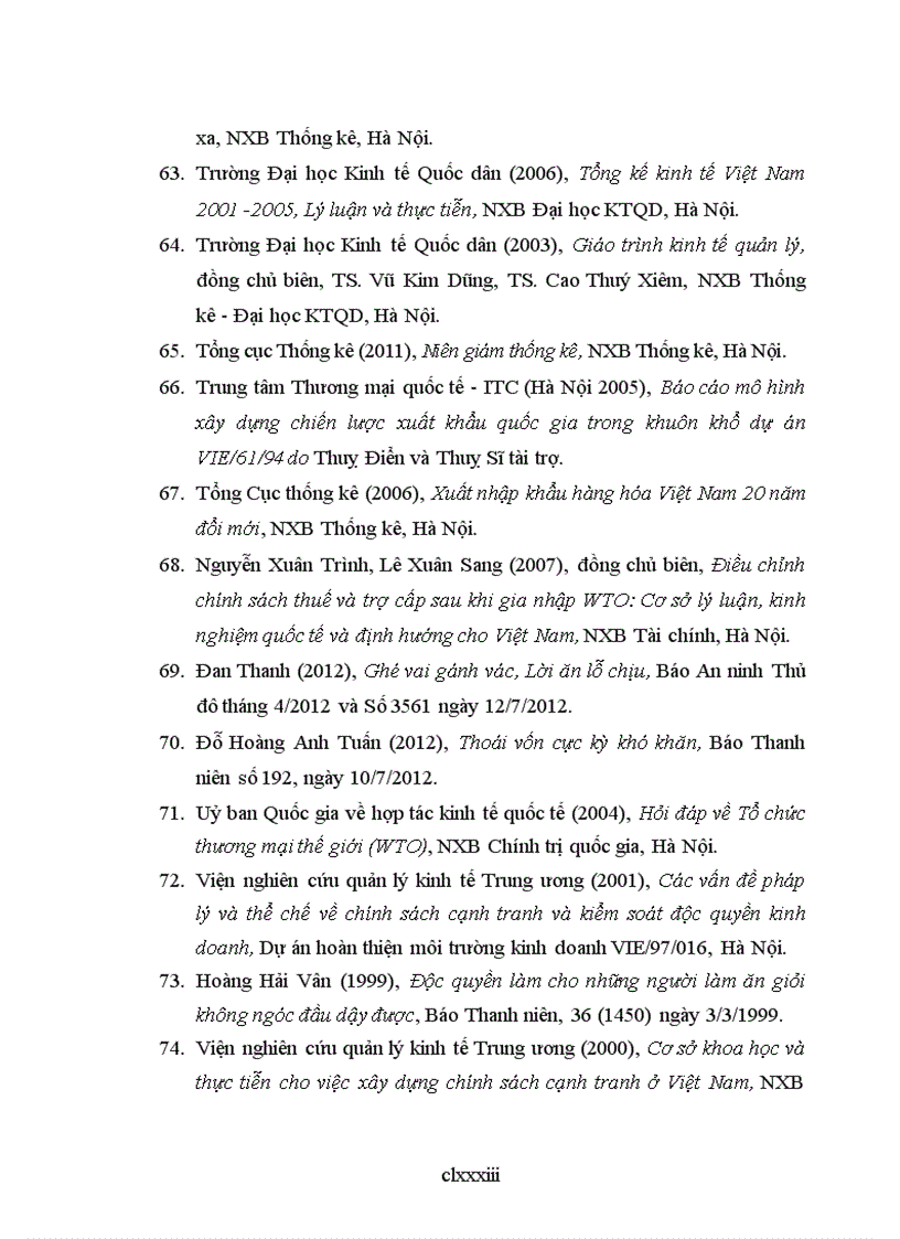 image for page Hoàn thiện chính sách cạnh tranh và kiểm soát độc quyền kinh doanh ở việt nam trong điều kiện hội nhập kinh tế quốc tế