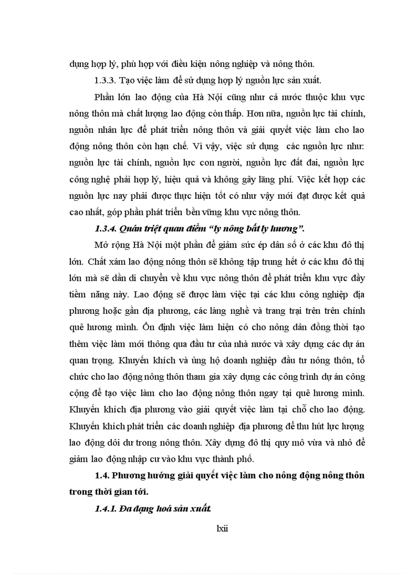 image for page Giải pháp giải quyết việc làm cho lao động nông thôn ngoại thành Hà Nội giai đoạn 2009 2015