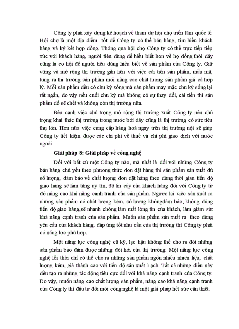 image for page Một số giải pháp nhằm nâng cao khả năng cạnh tranh của Công ty may Hồ Gươm 4