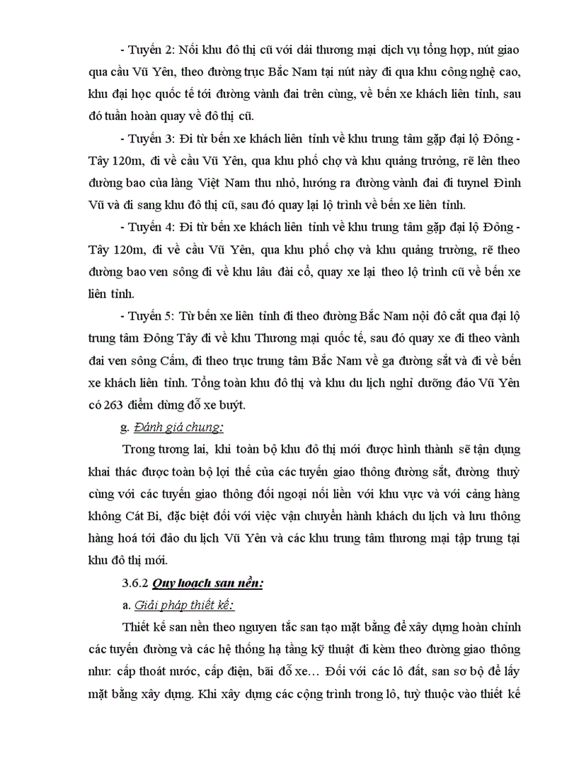 image for page Quy hoạch và phát triển khu đô thị Bắc sông Cấm