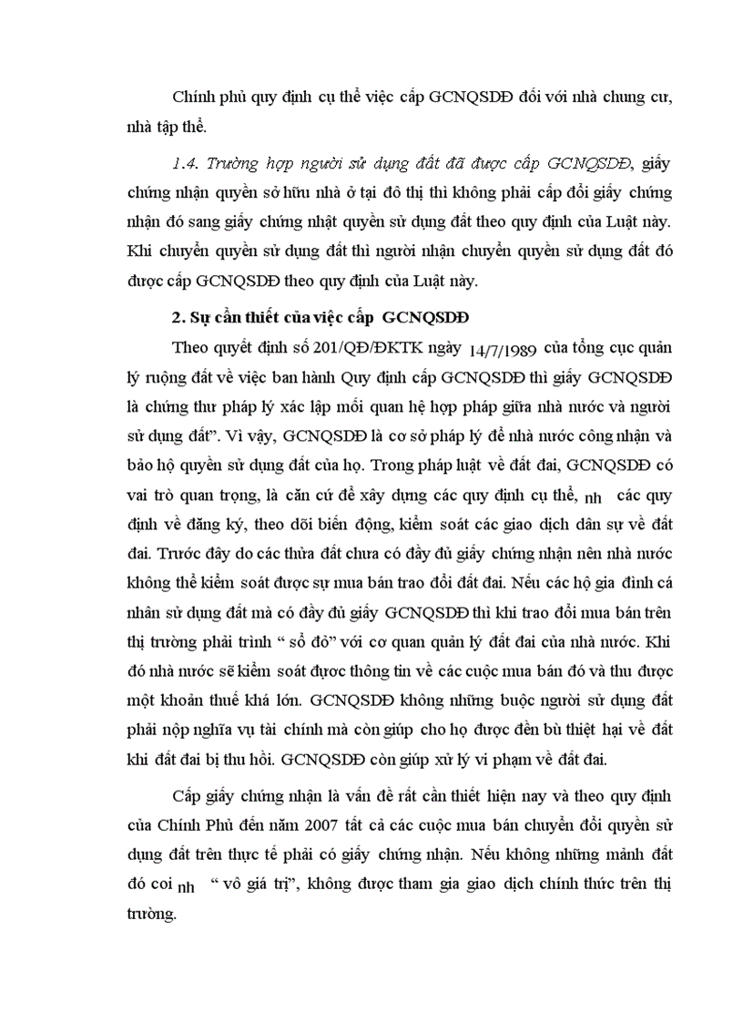image for page Cơ sở khoa học của việc cấp GCNQSDĐ ở cho hộ gia đình cá nhân đang sử dụng đất 4