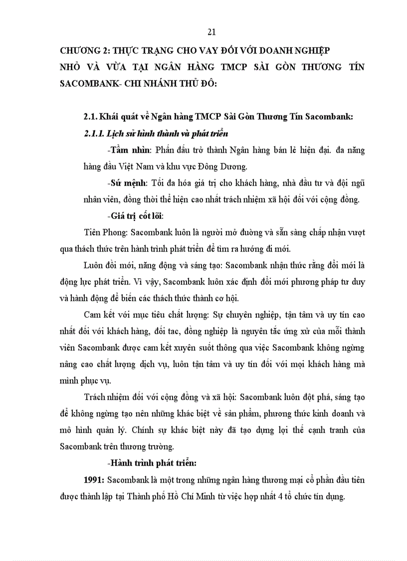 image for page Mở rộng cho vay đối với doanh nghiệp nhỏ và vừa tại Ngân hàng Đầu tư Phát triển Việt Nam chi nhánh Quang Trung