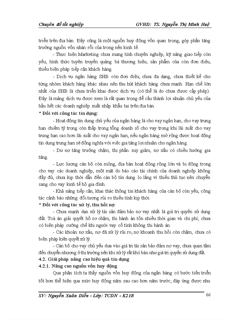 image for page Hoạt động tín dụng của ngân hàng tmcp sài gòn hà nội shb chi nhánh nghệ an