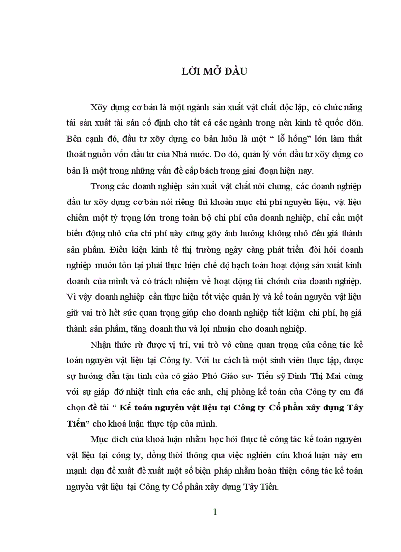 image for page Kế toán nguyên vật liệu tại công ty xây dựng