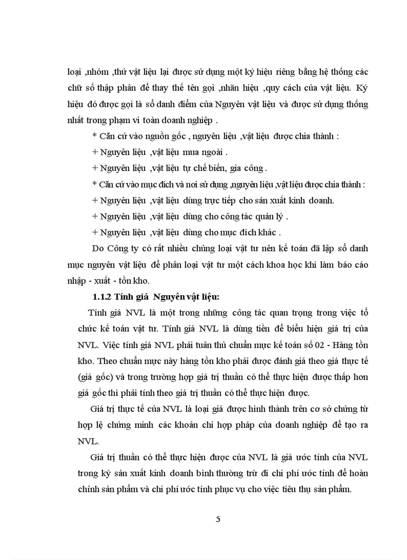 image for page Kế toán nguyên vật liệu tại công ty xây dựng