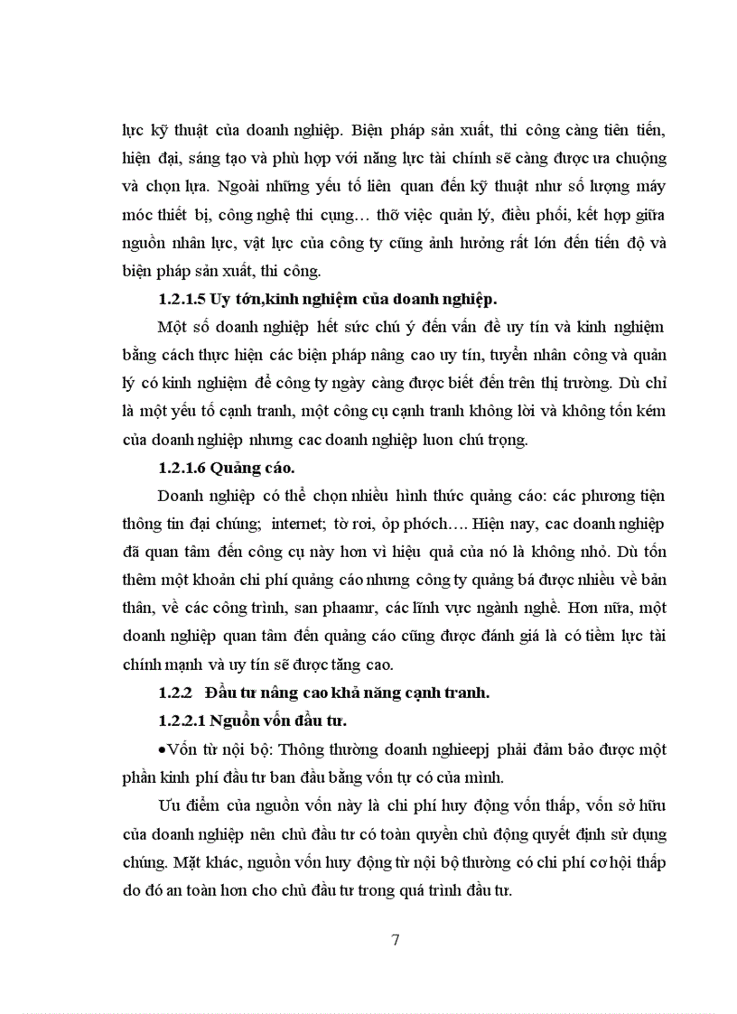 image for page Thực trạng đầu tư nâng cao năng lực cạnh tranh công ty cổ phần sông đà 12 cao cường