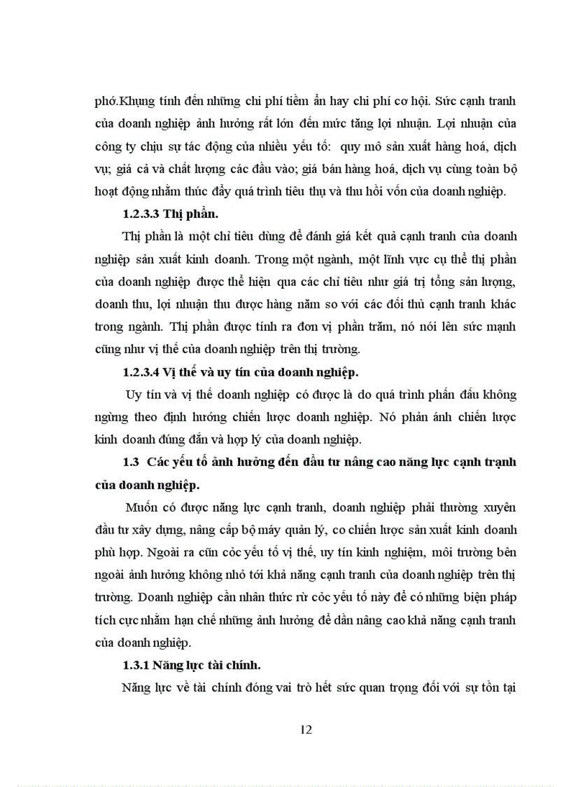 image for page Thực trạng đầu tư nâng cao năng lực cạnh tranh công ty cổ phần sông đà 12 cao cường
