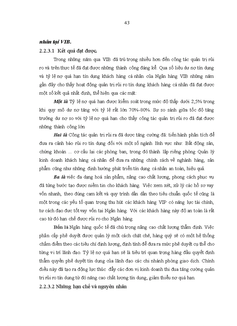image for page Quản trị rủi ro tín dụng khách hàng cá nhân tại ngân hàng TMCP Quốc tế Việt Nam
