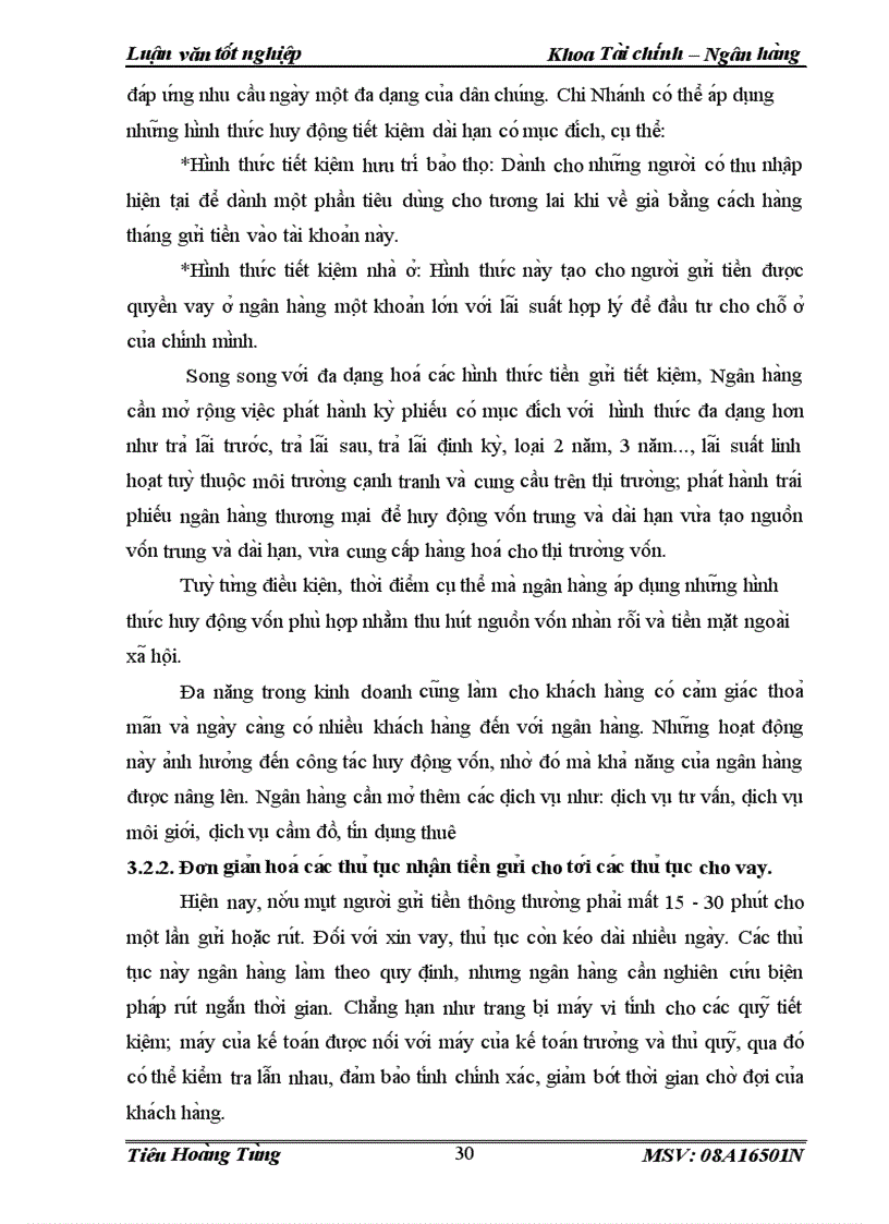 image for page Giải pháp nâng cao hiệu quả huy động vốn tại NHNo PTNT chi nhánh Thăng Long