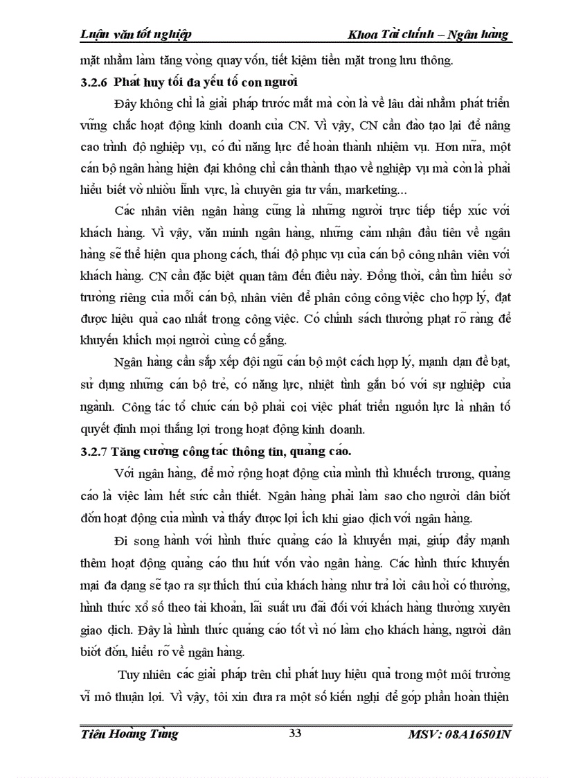 image for page Giải pháp nâng cao hiệu quả huy động vốn tại NHNo PTNT chi nhánh Thăng Long