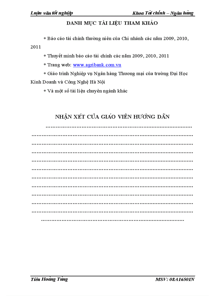 image for page Giải pháp nâng cao hiệu quả huy động vốn tại NHNo PTNT chi nhánh Thăng Long