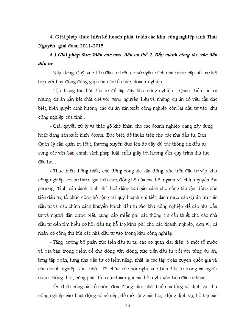 image for page Phân tích thực trạng phát triển các khu công nghiệp tỉnh Thái Nguyên