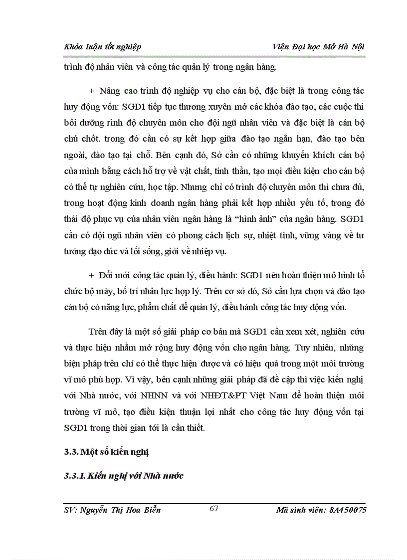 image for page Giải pháp tăng cường huy động vốn tại Chi nhánh Sở giao dịch 1 Ngân hàng Đầu tư và Phát triển Việt Nam 3