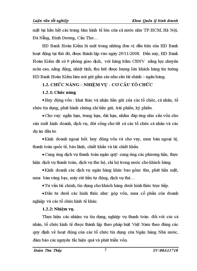 image for page Một số giải pháp tăng cường quản lý rủi ro trong hoạt động cho vay tại HDBank Chi nhánh Hoàn Kiếm