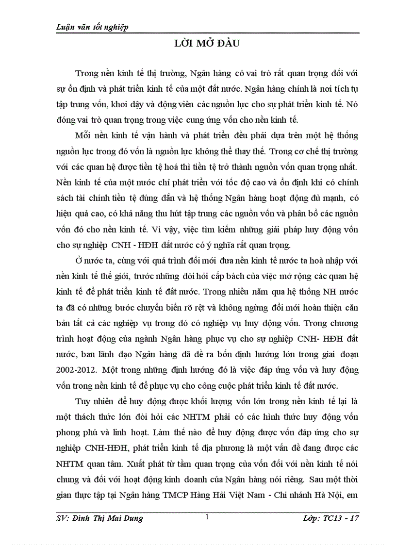 image for page Giải pháp nâng cao hiệu quả huy động vốn tại Ngân hàngTMCP Hàng Hải Việt Nam Chi nhánh Hà Nội