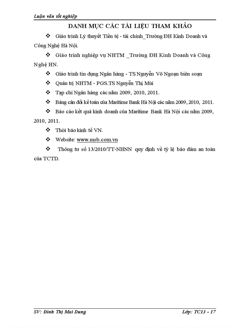 image for page Giải pháp nâng cao hiệu quả huy động vốn tại Ngân hàngTMCP Hàng Hải Việt Nam Chi nhánh Hà Nội