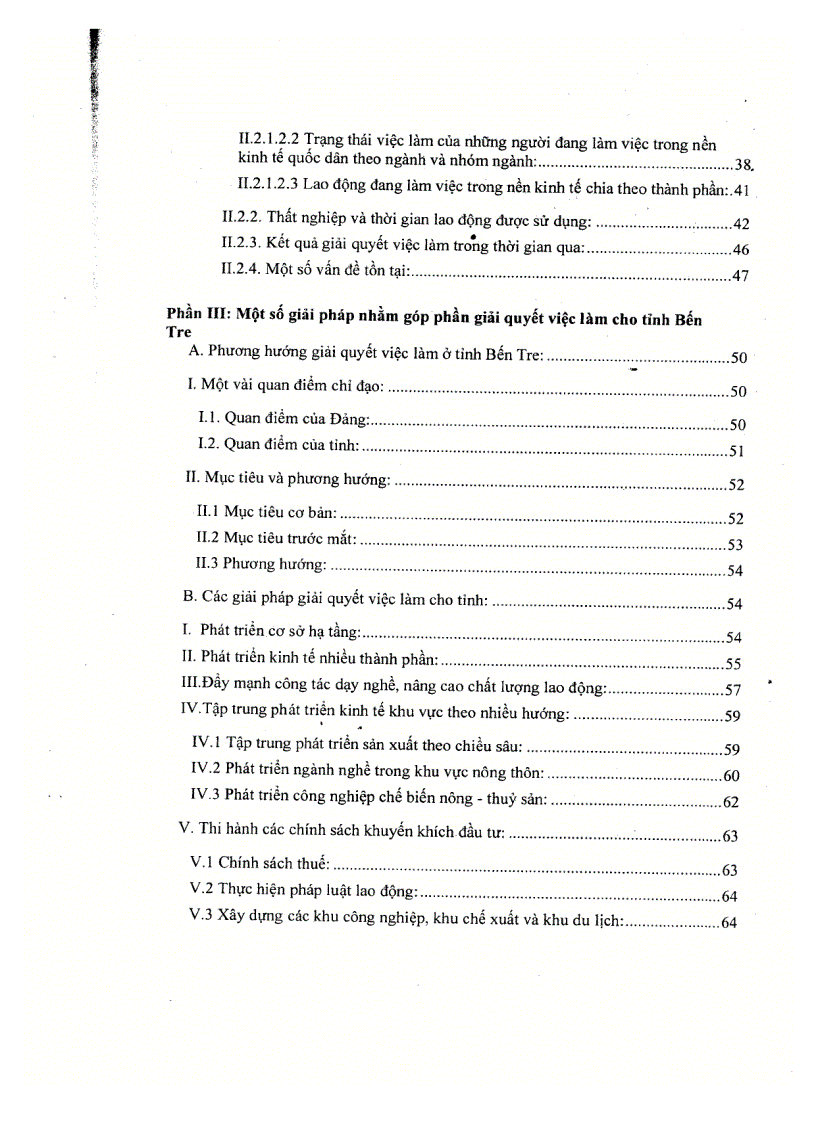image for page Vấn đề lao động và một số giải pháp nhằm giải quyết việc làm cho tỉnh Bến Tre