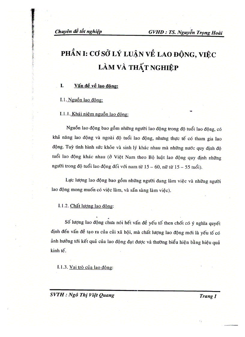 image for page Vấn đề lao động và một số giải pháp nhằm giải quyết việc làm cho tỉnh Bến Tre