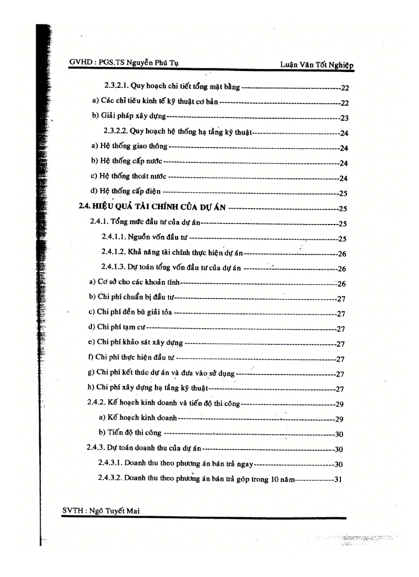 image for page Đánh giá tính khả thi của dự án đầu tư xây dựng công trình khu chung cư 21 tầng