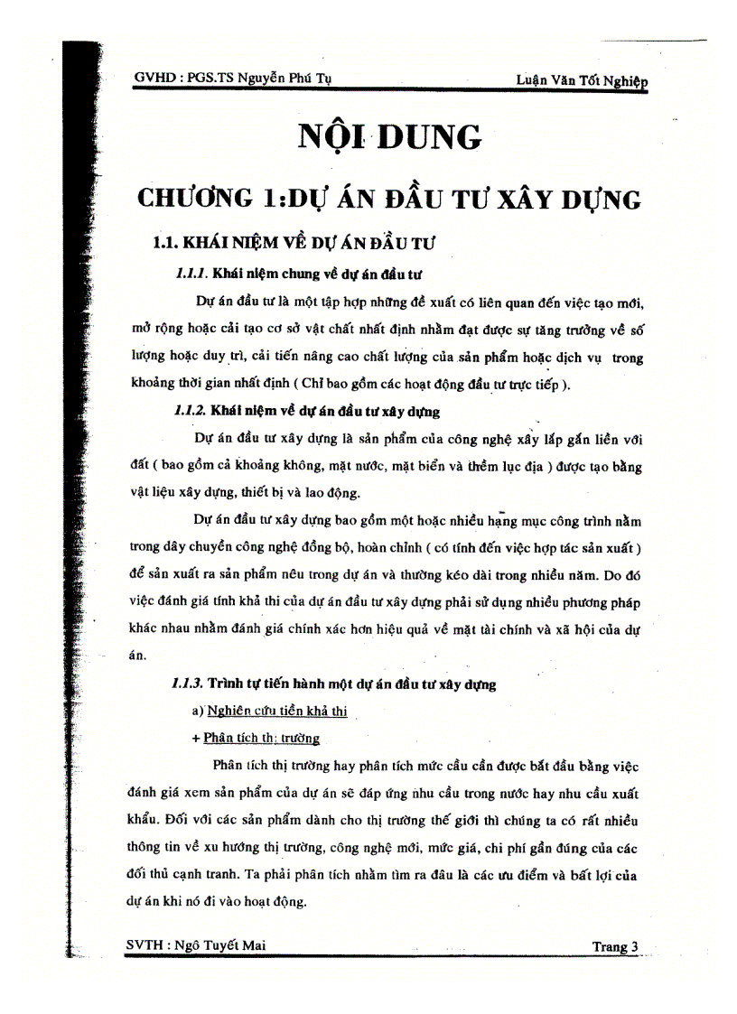 image for page Đánh giá tính khả thi của dự án đầu tư xây dựng công trình khu chung cư 21 tầng