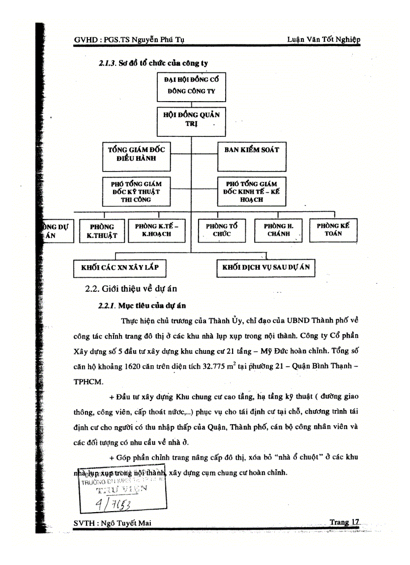 image for page Đánh giá tính khả thi của dự án đầu tư xây dựng công trình khu chung cư 21 tầng