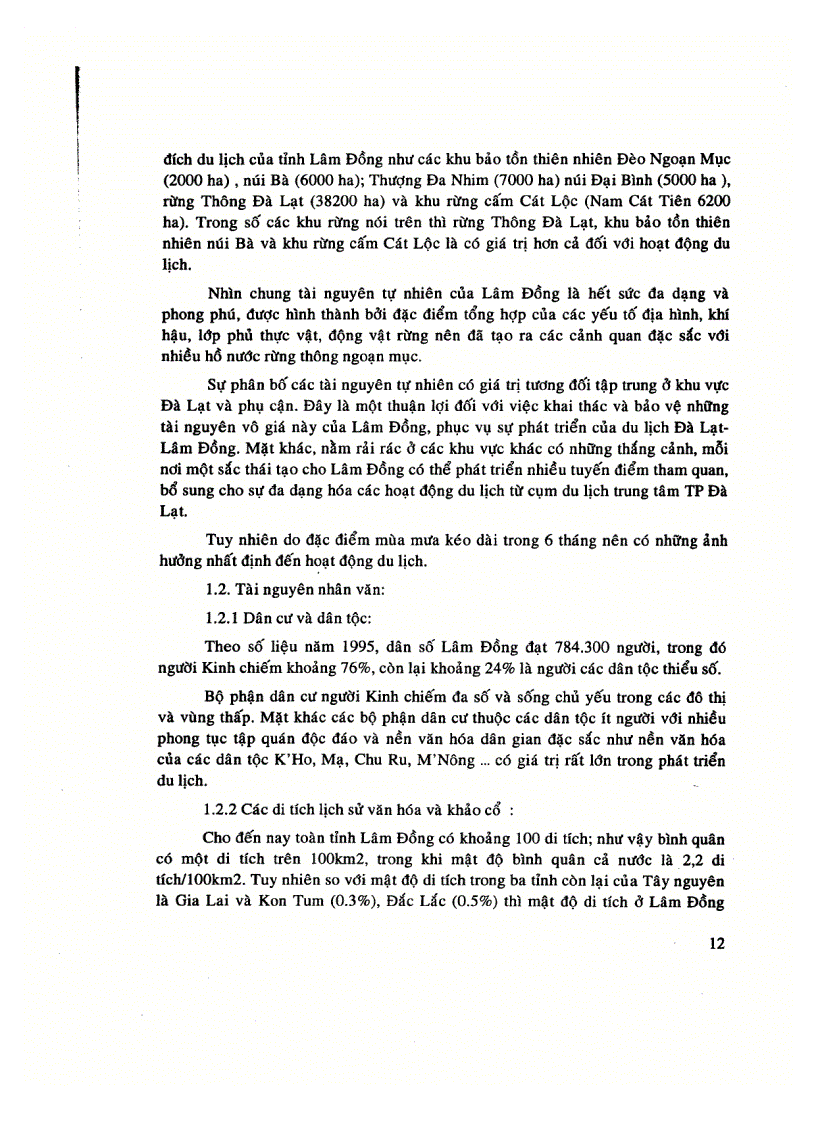 image for page Phương hướng phát triển ngành du lịch ở Đà Lạt giai đoạn 2001 2010